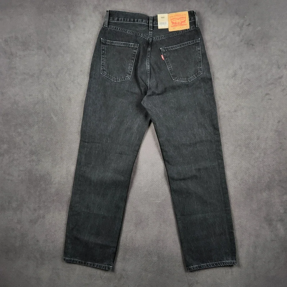 Levis 565 Jeans Mens 29x32 Faded Black‎ 97 Loose Straight Denim A7221-0005 NEW